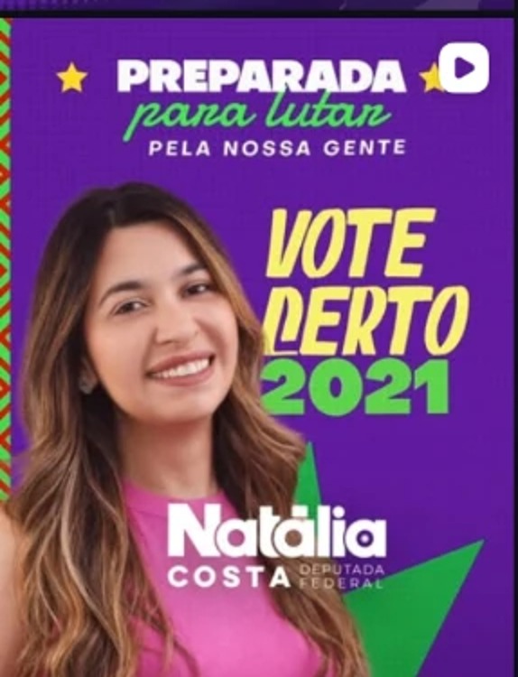 Preparada para lutar pela nossa gente