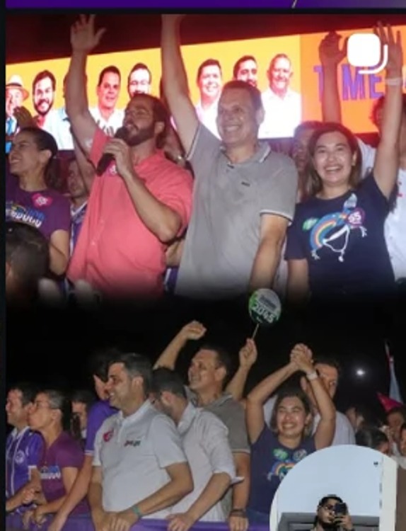 Encontro com apoiadores